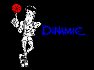 Basket Master title screen for ZX Spectrum
